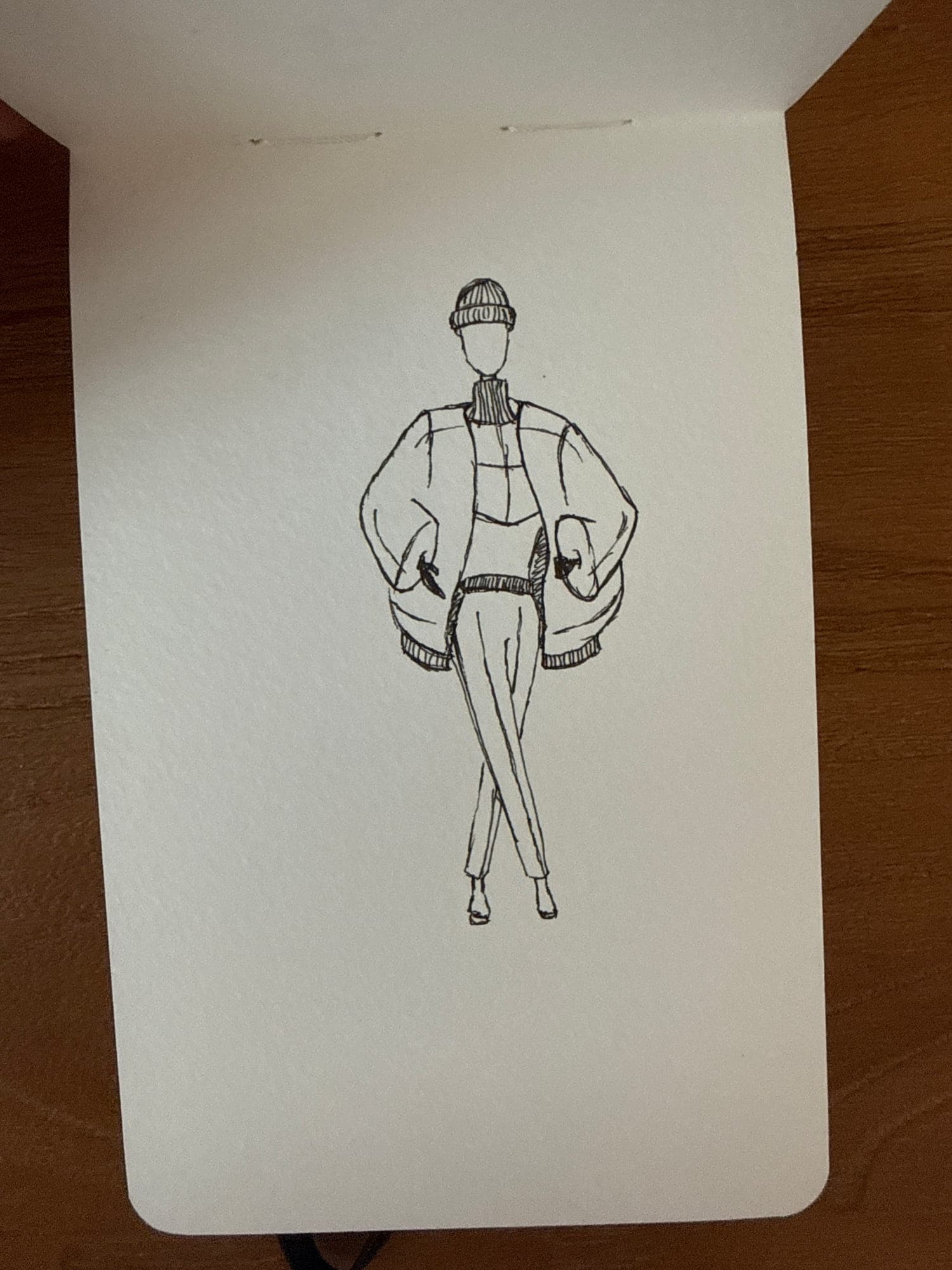 Clothes sketches — sheet 3