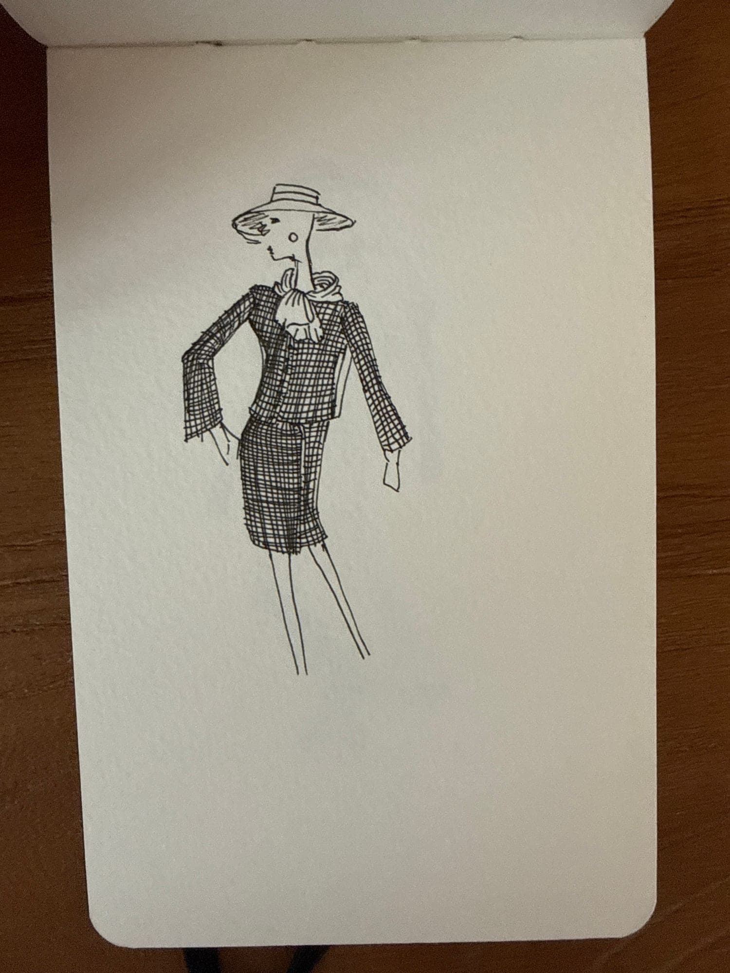 Clothes sketches — sheet 13