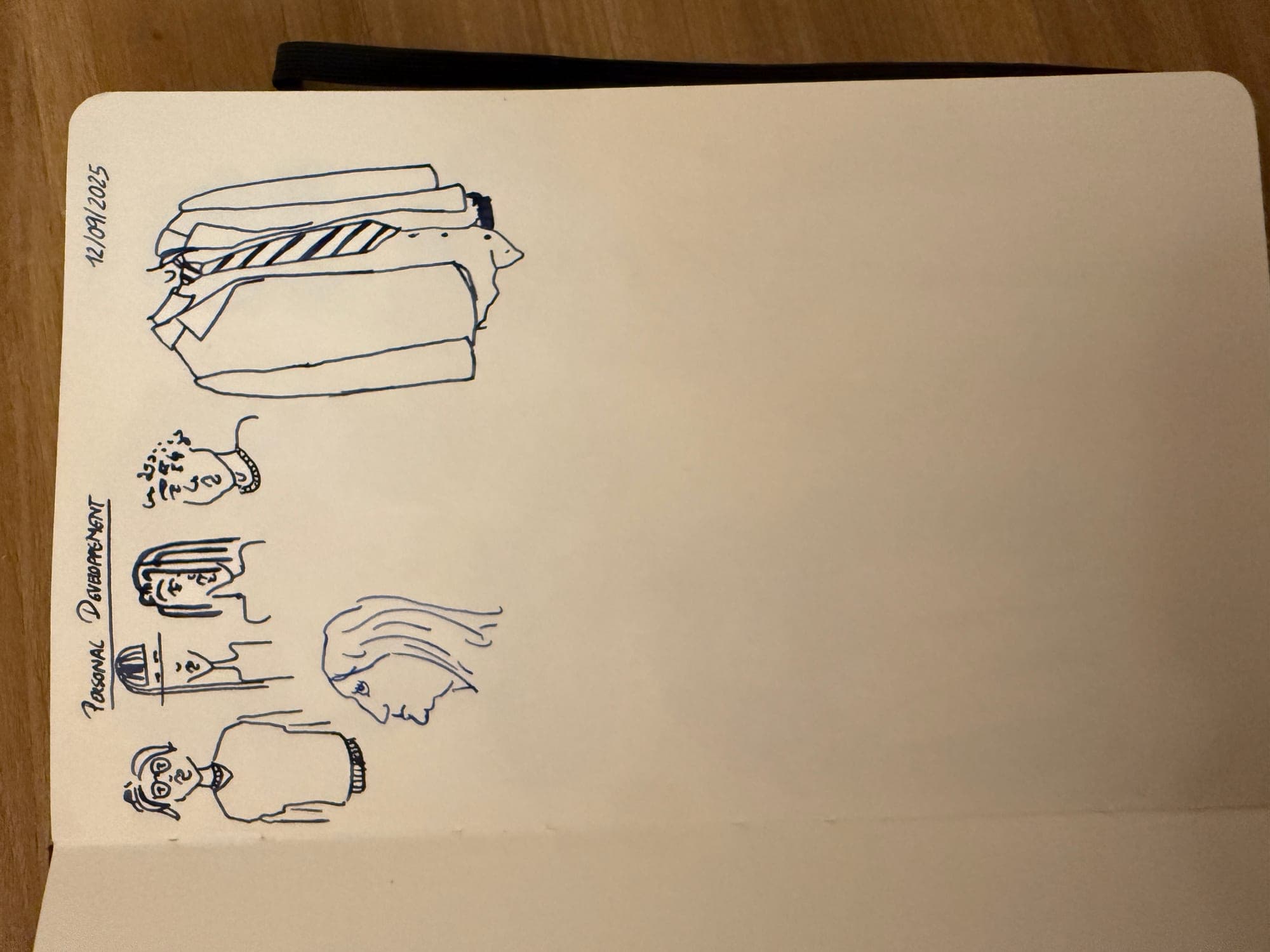 Sketching and aquarelle — sheet 1