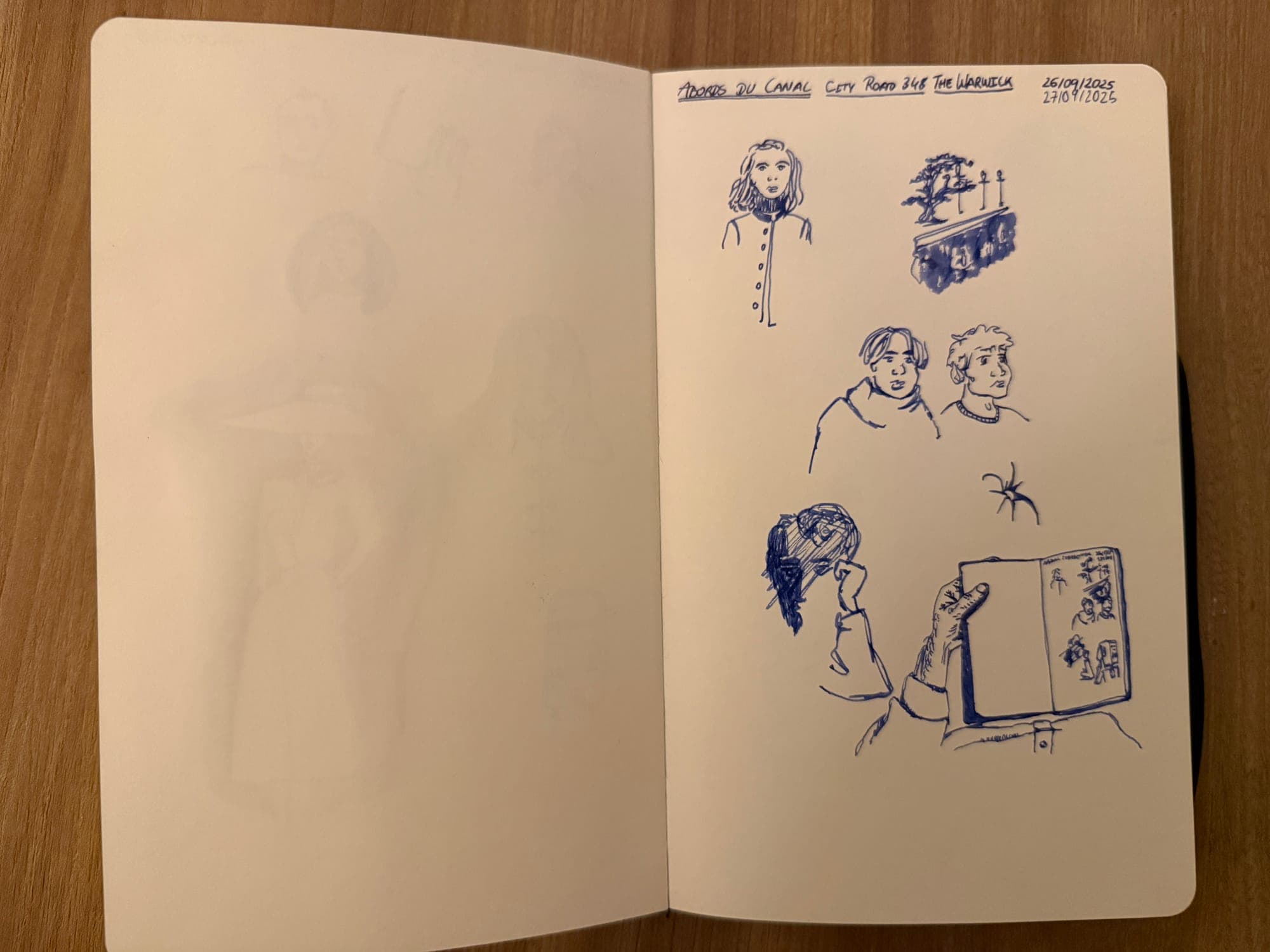 Sketching and aquarelle — sheet 4