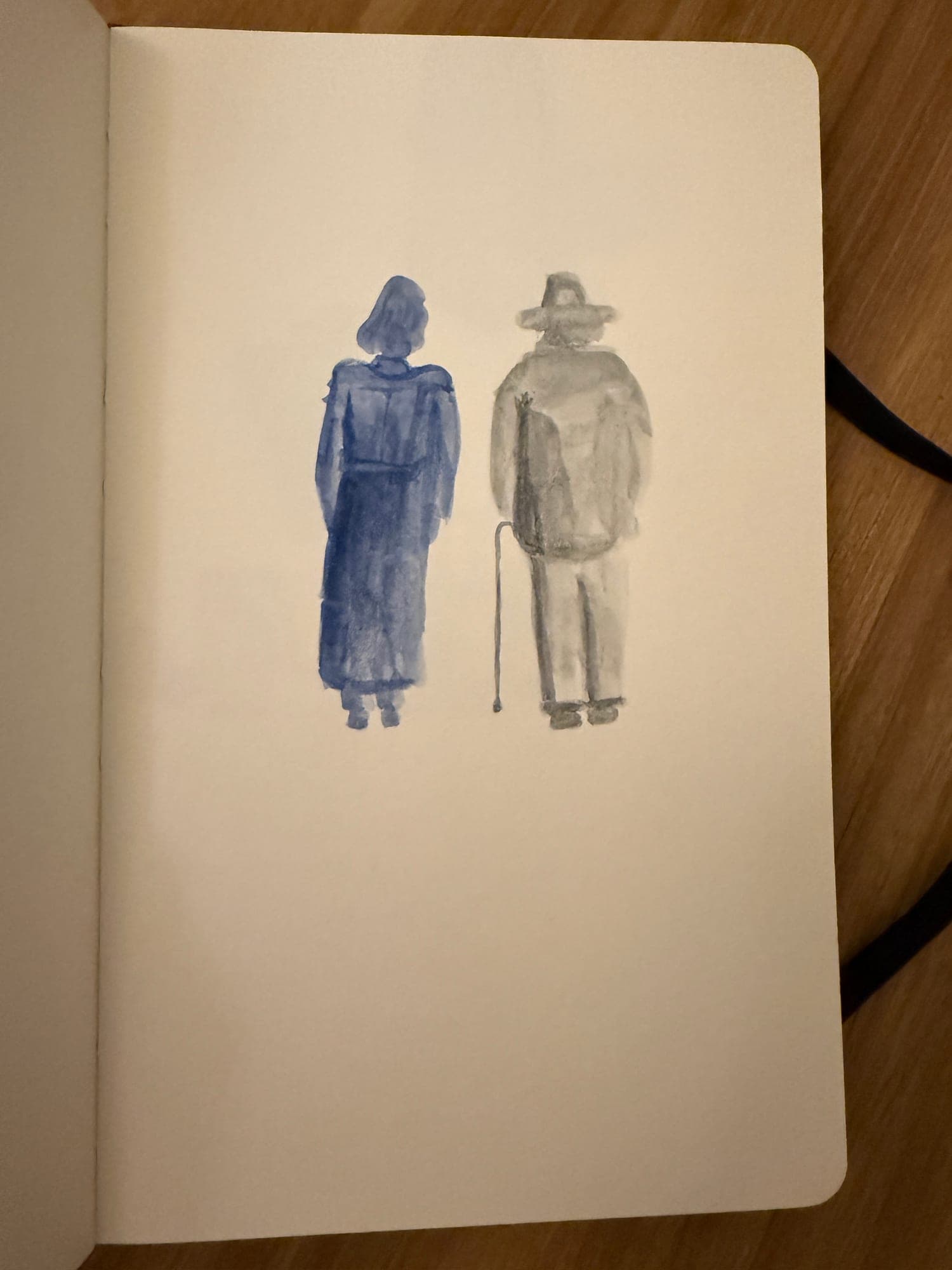 Sketching and aquarelle — sheet 13