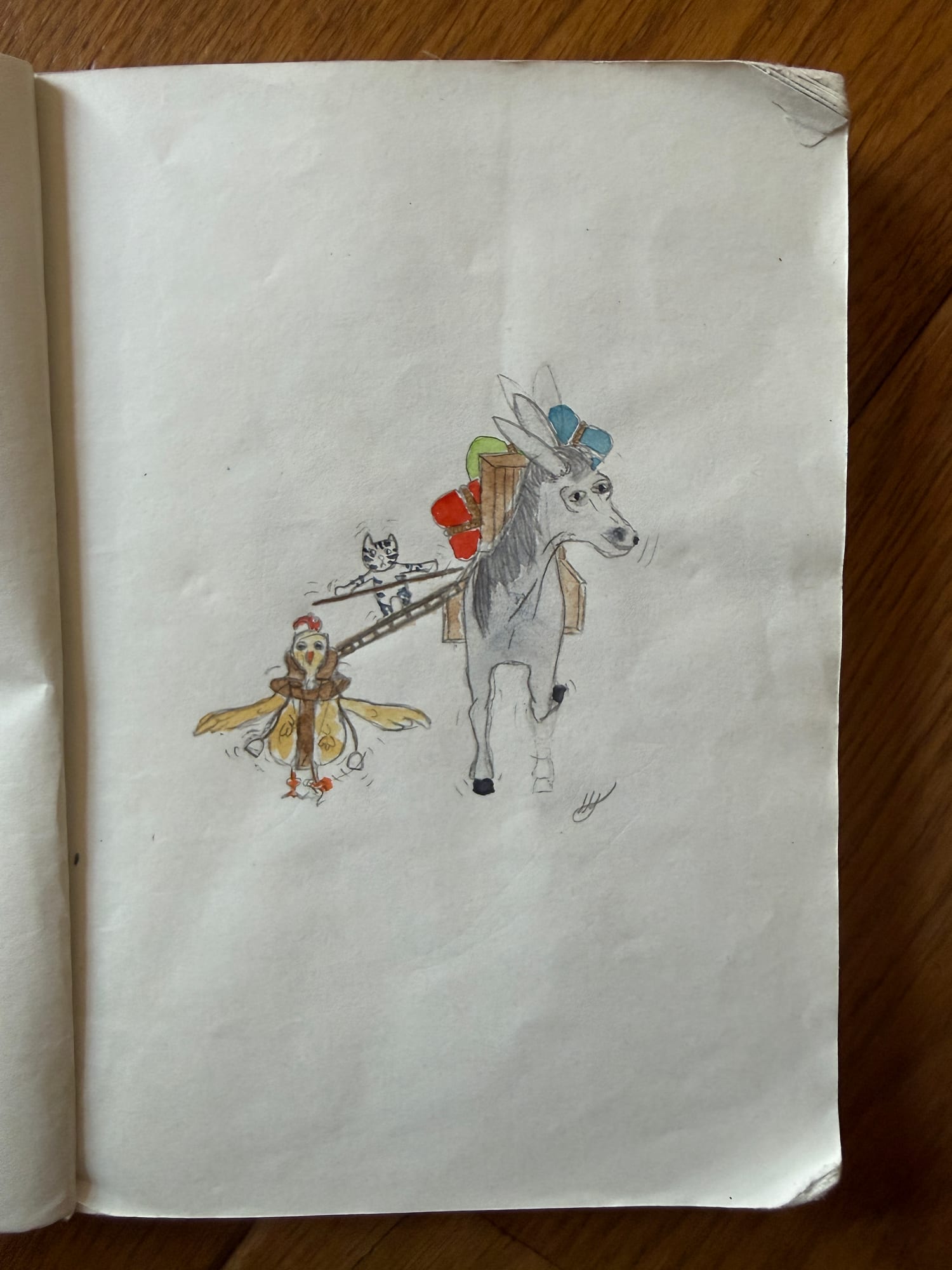 Passer du coq à l'âne