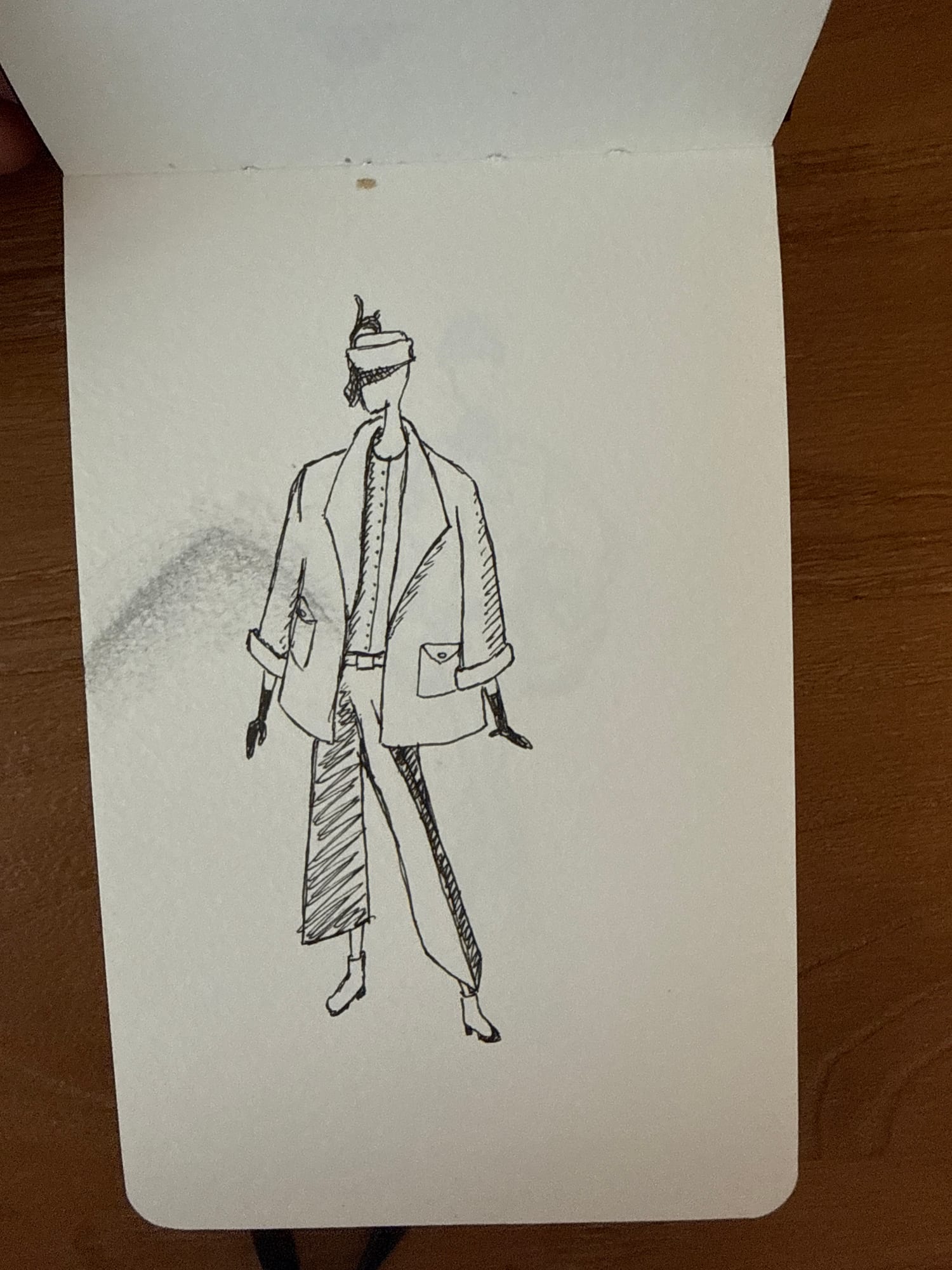 Clothes sketches — sheet 2