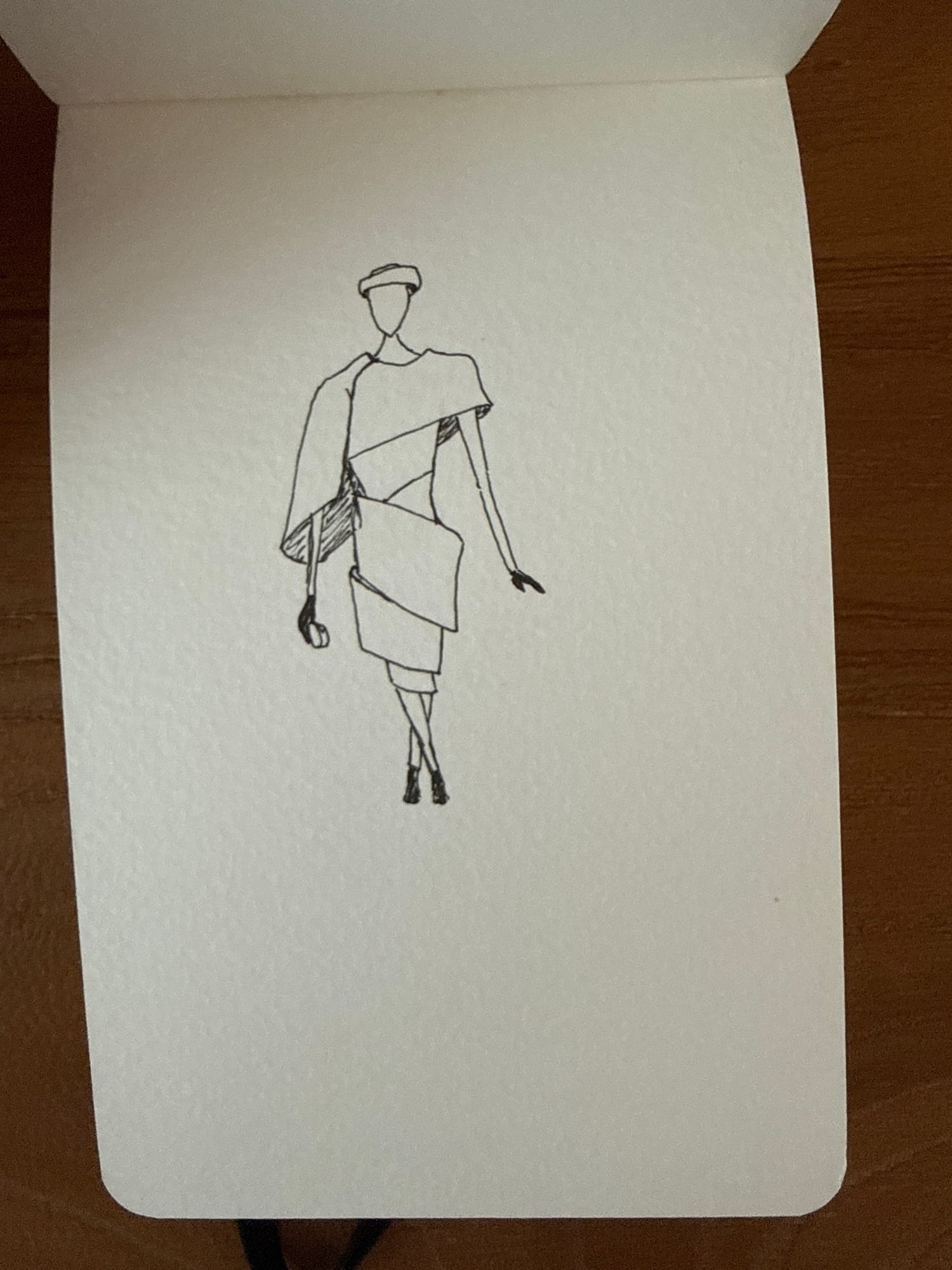 Clothes sketches — sheet 6