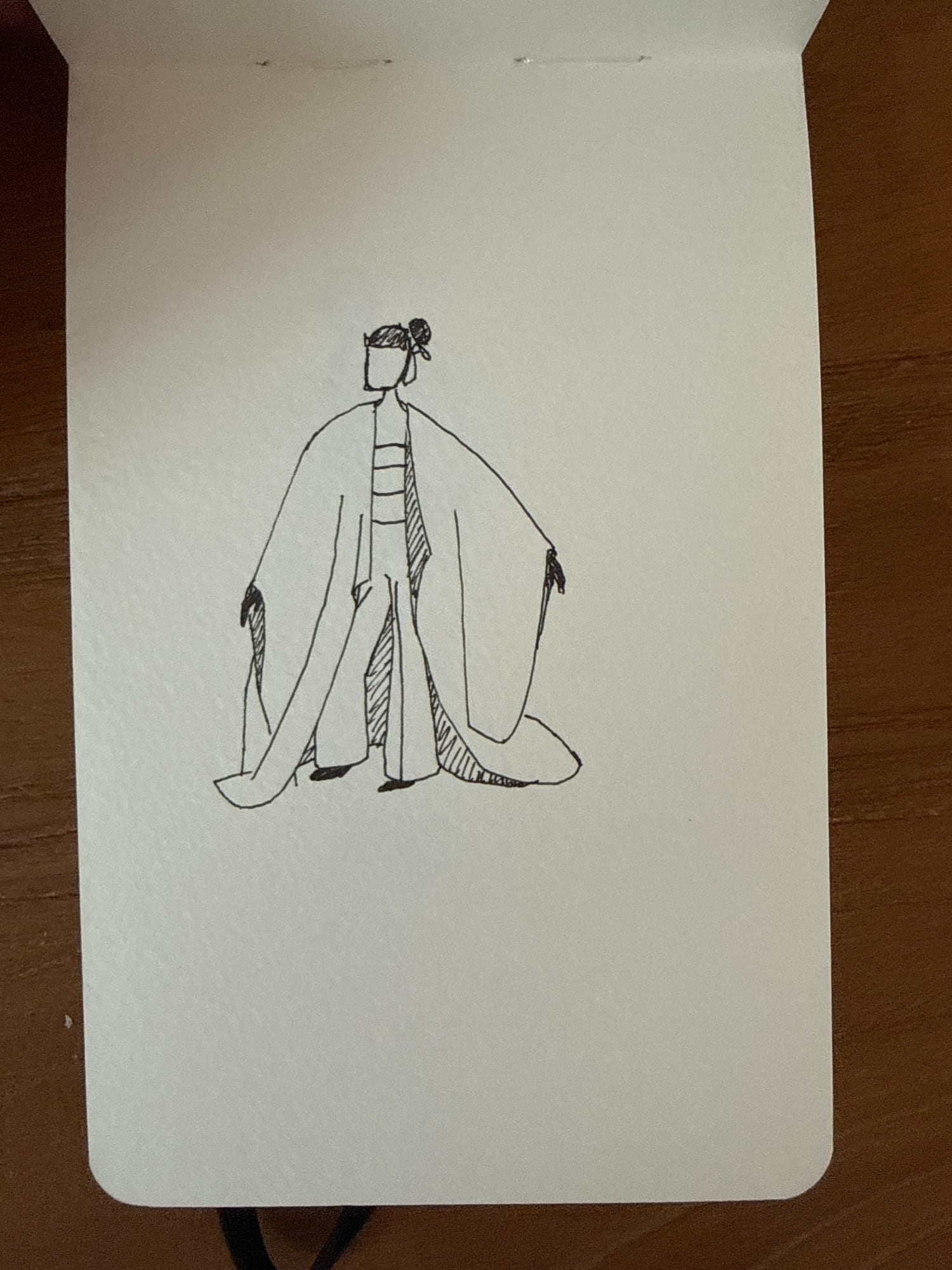 Clothes sketches — sheet 9