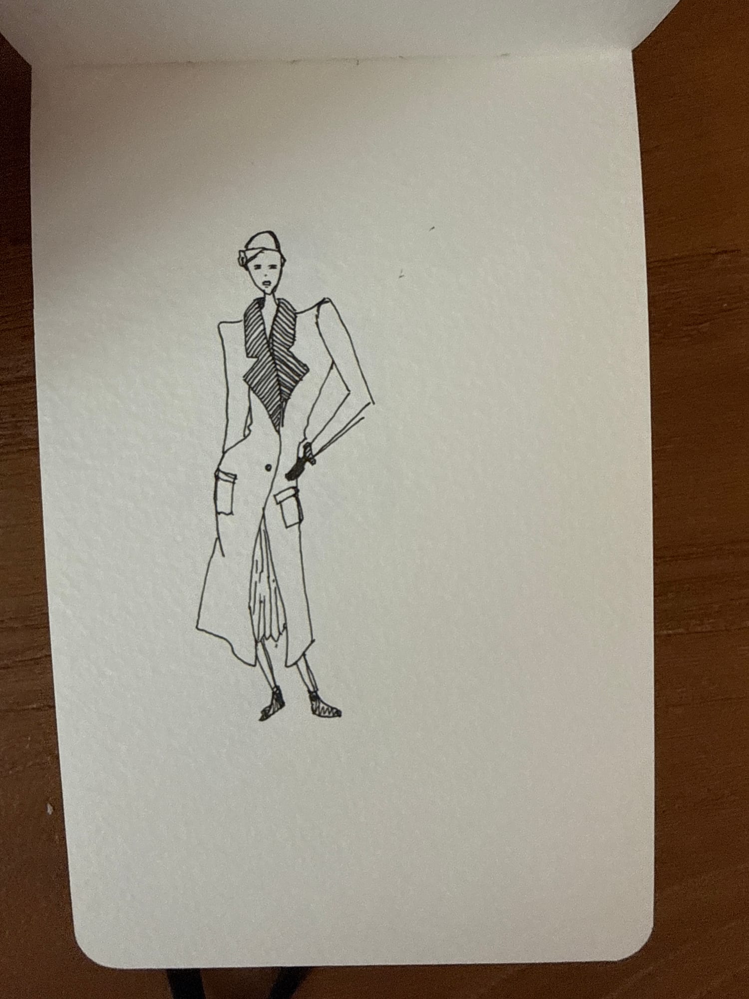 Clothes sketches — sheet 10