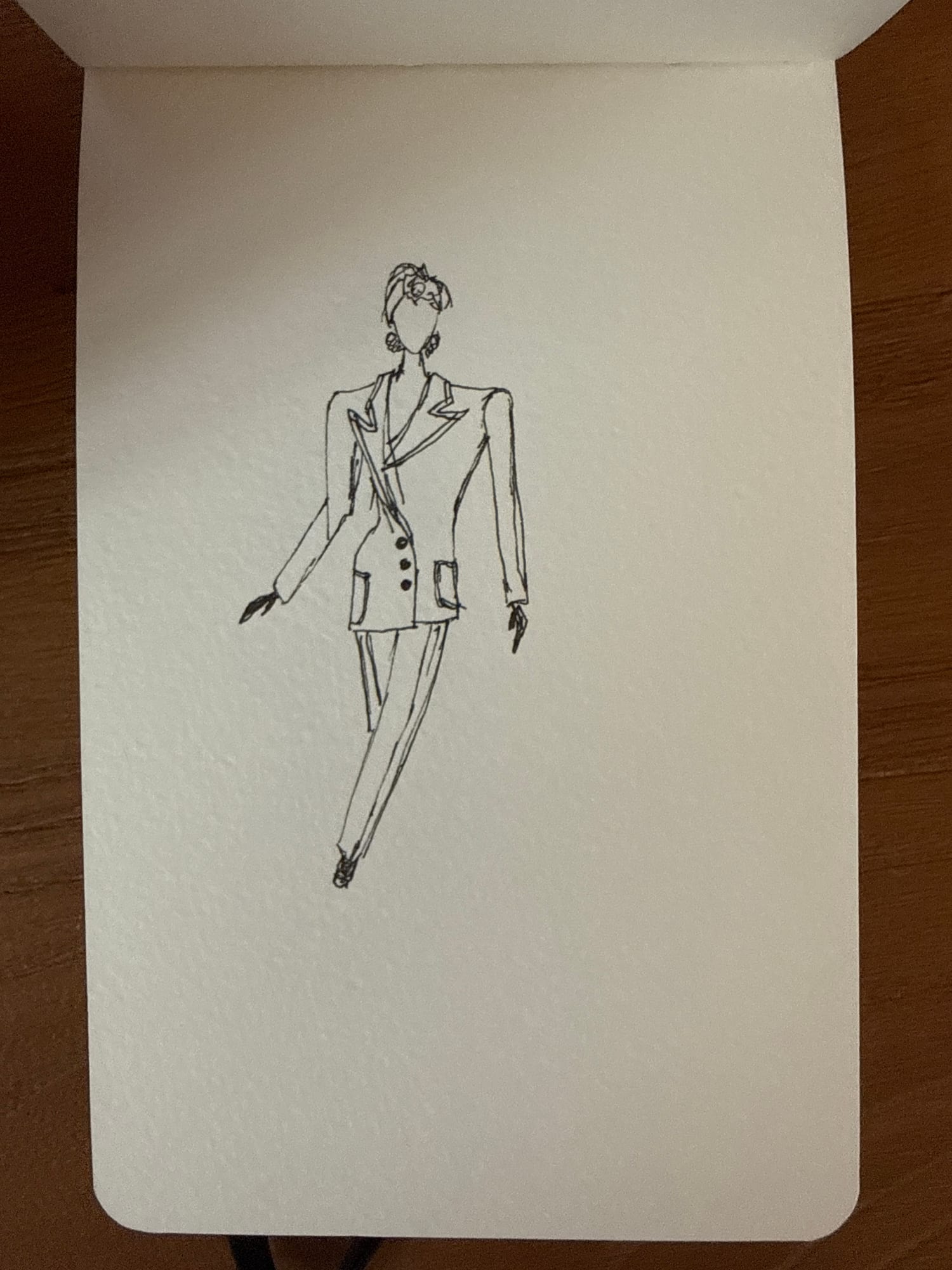 Clothes sketches — sheet 11