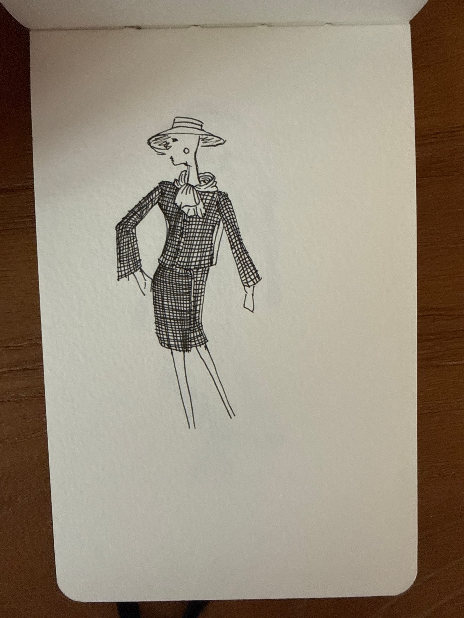 Clothes sketches — sheet 13