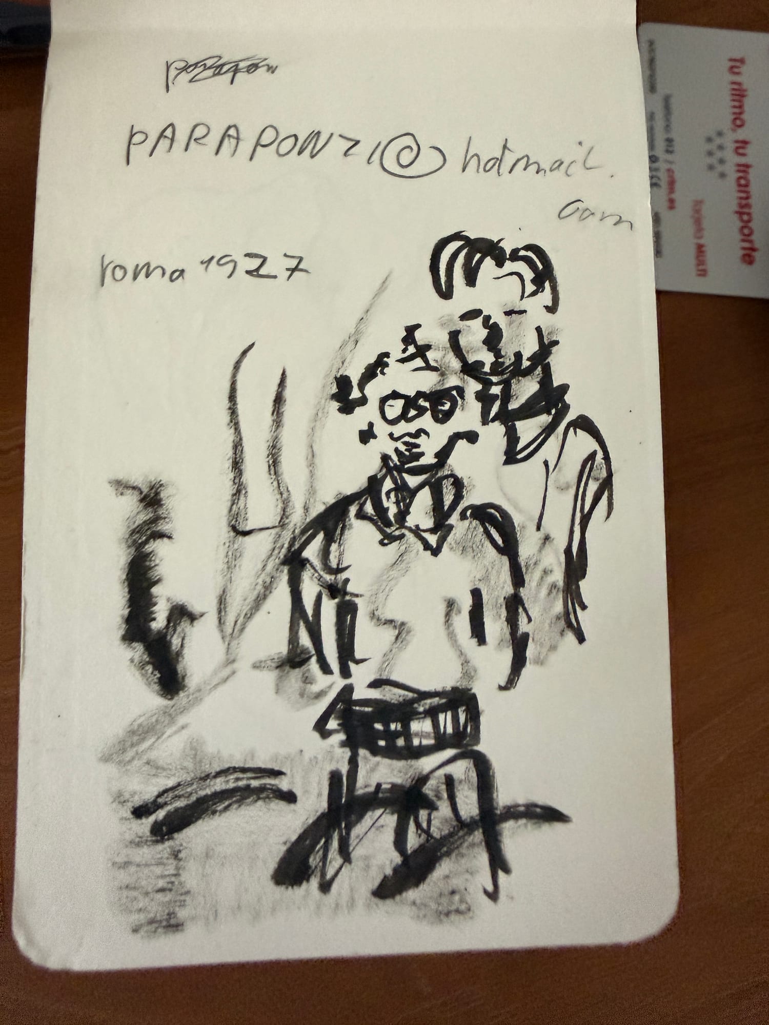 Pencil, people — sheet 7