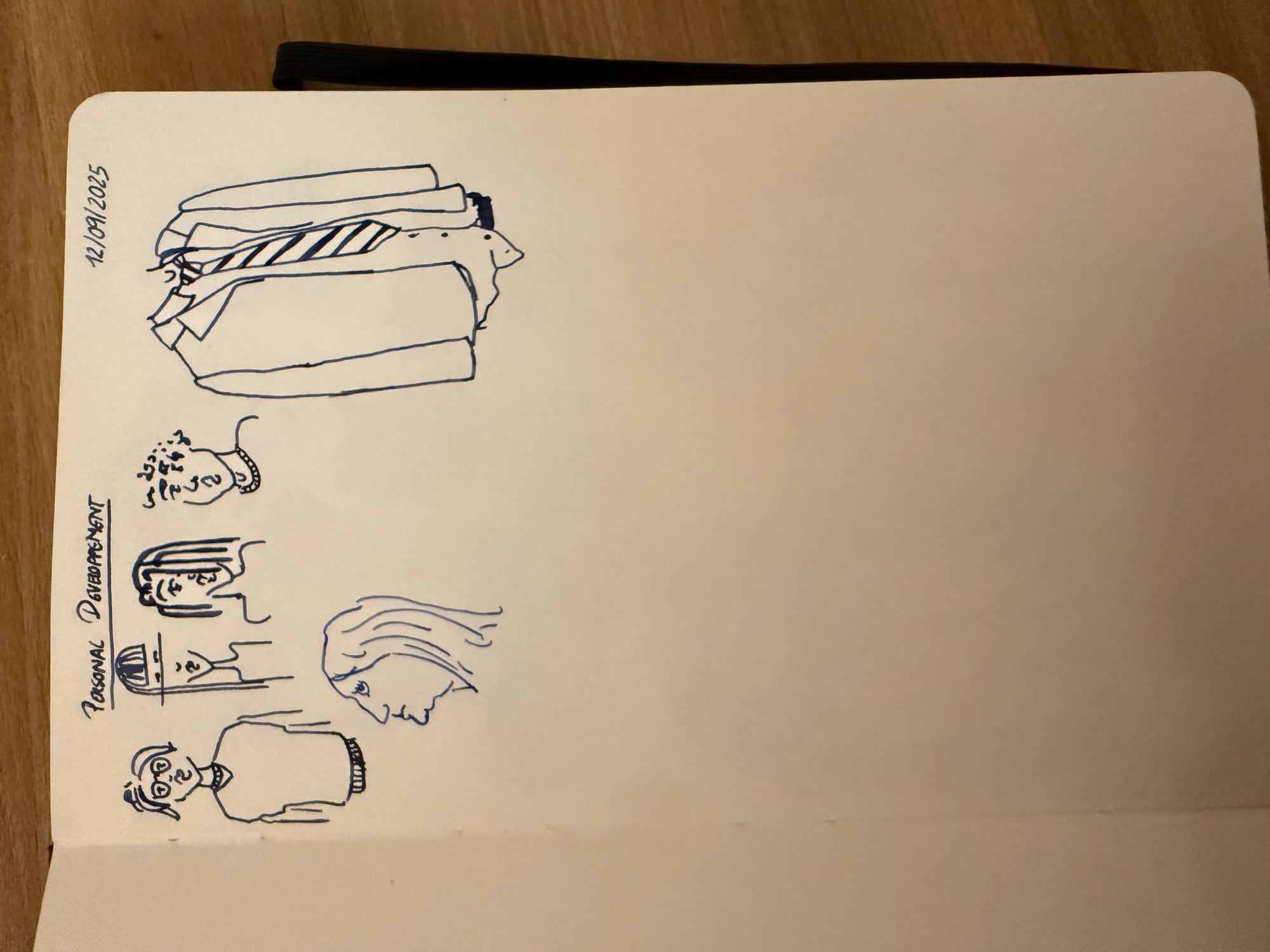 Sketching and aquarelle — sheet 1