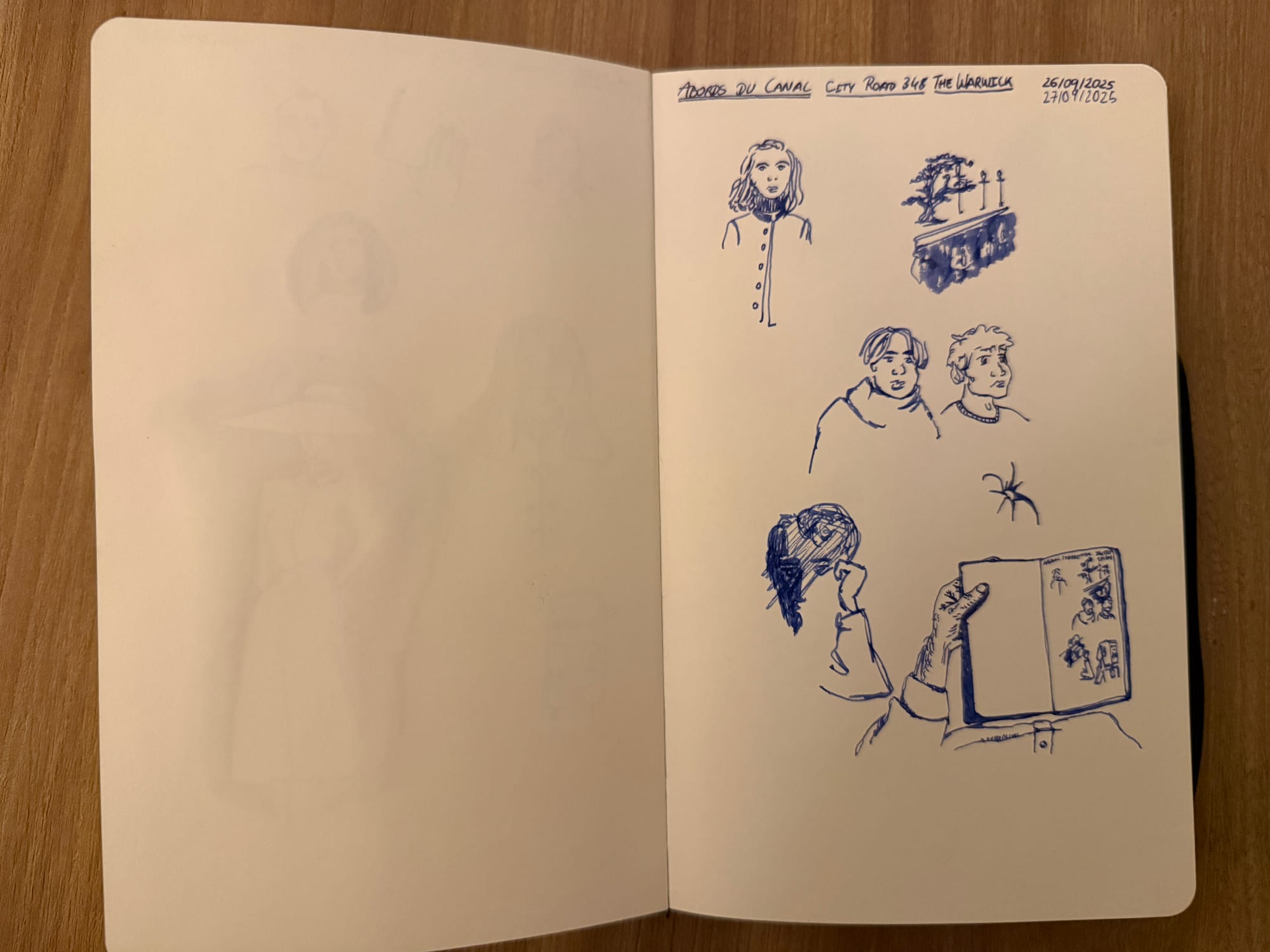 Sketching and aquarelle — sheet 4