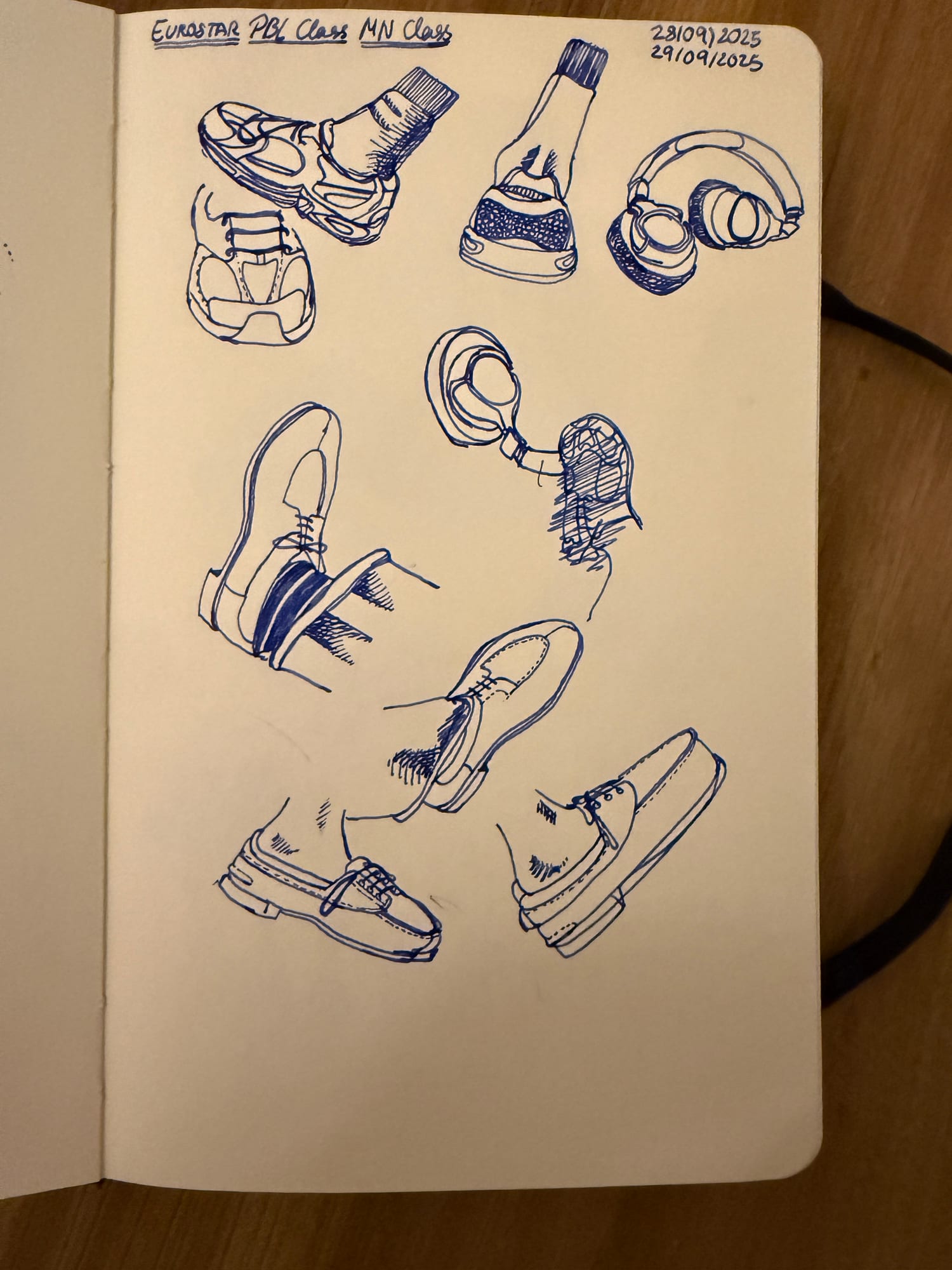 Sketching and aquarelle — sheet 6