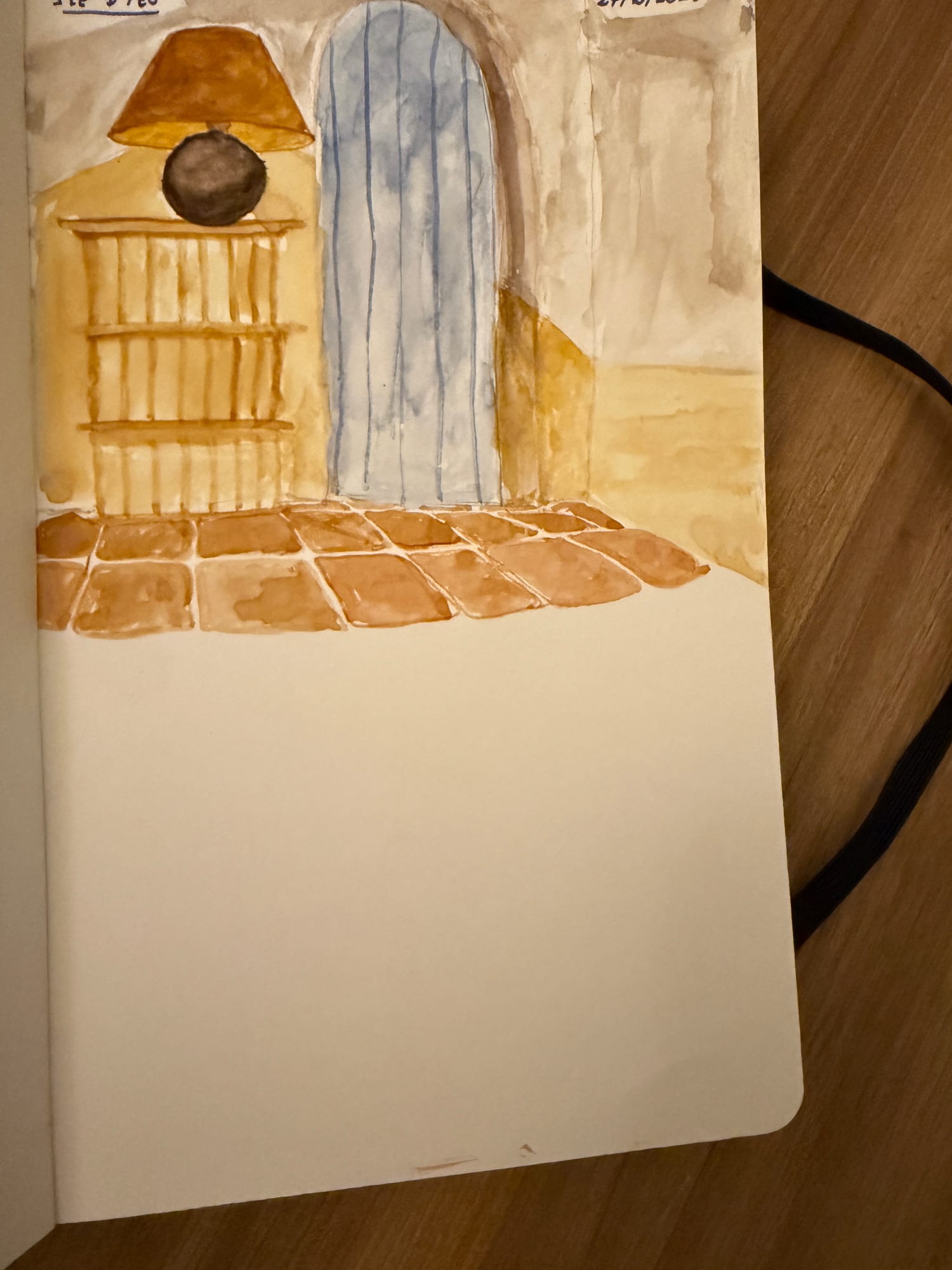 Sketching and aquarelle — sheet 11
