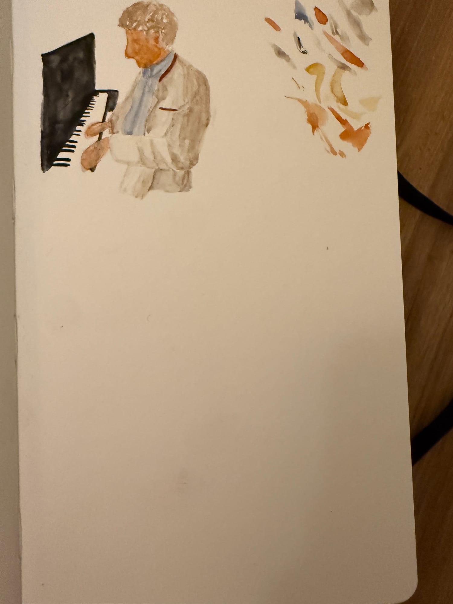 Sketching and aquarelle — sheet 17